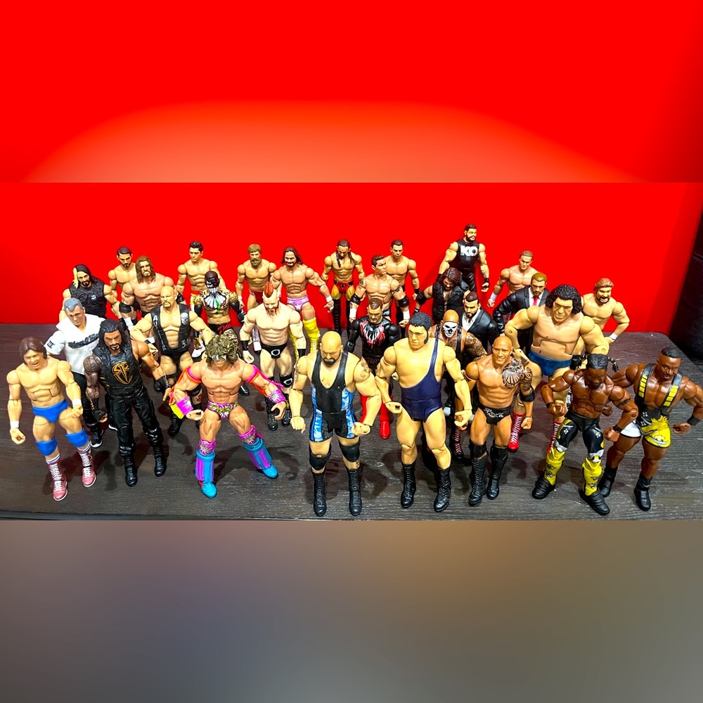 WWE Wrestling Action Figure Collection | Great for collectors or as Gift Set!